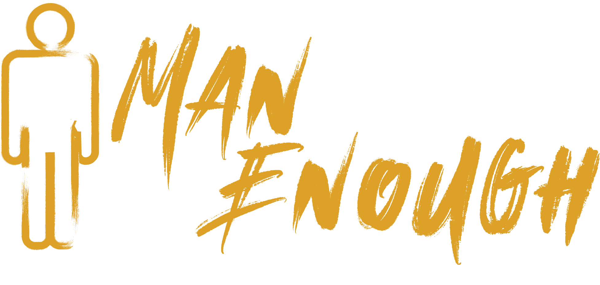 Man Enough logo.