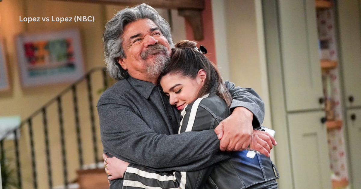 A dad and daughter embracing each other with a hug in their living room.