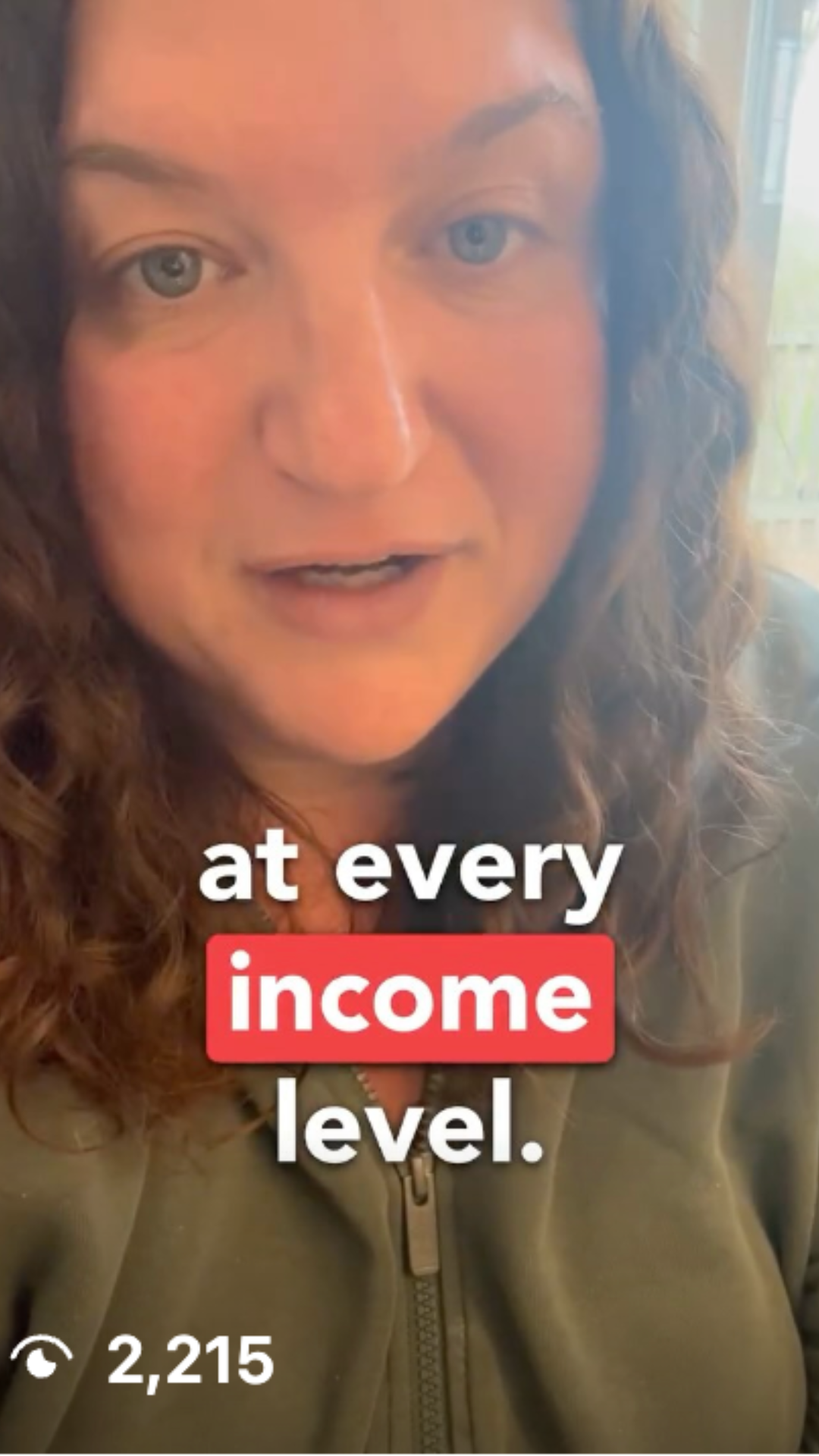 A woman sharing Medicaid's impact on every income level.